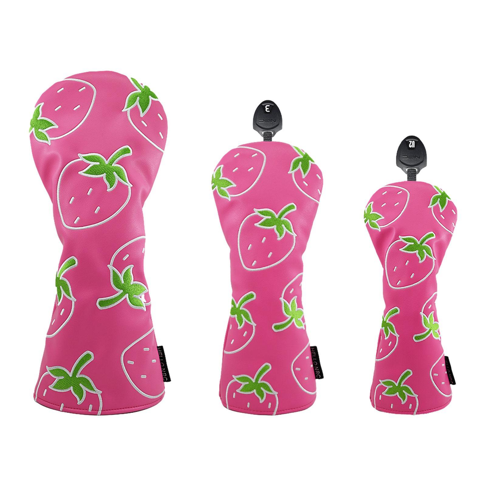 Morango impresso madeira headc - Golf Equipment Gifts avaliação e preço